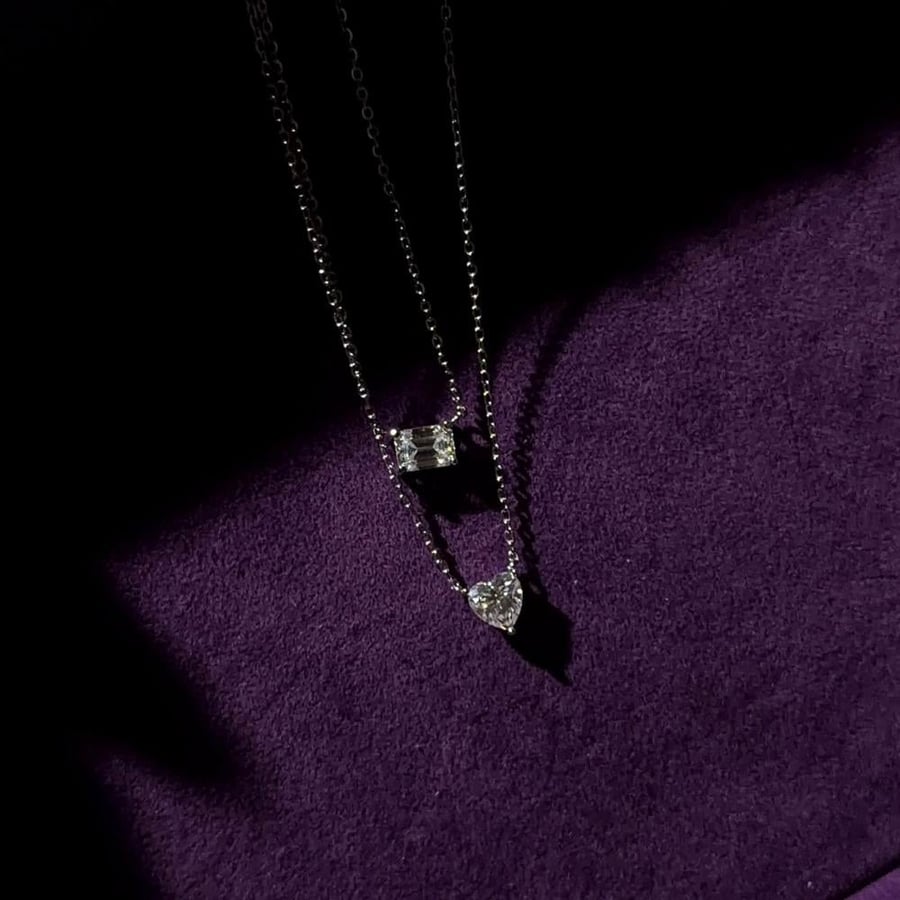 Heart of Blingy Necklace سلسال قلب