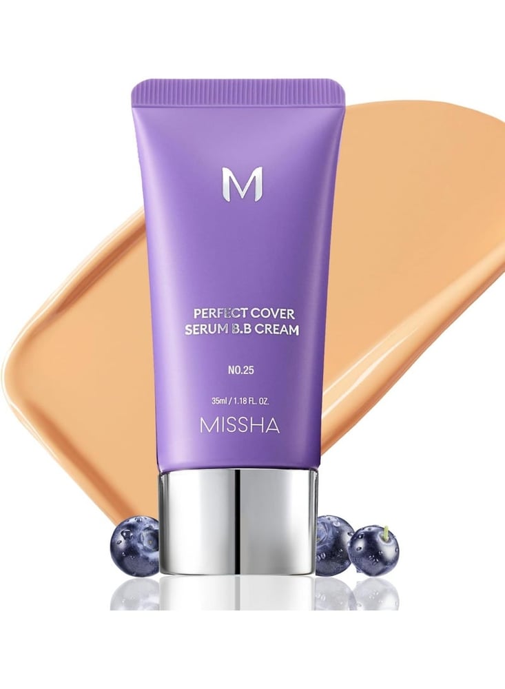 Missha Perfect Cover Serum B B Cream No Warm Beige fl oz ml warm Beige