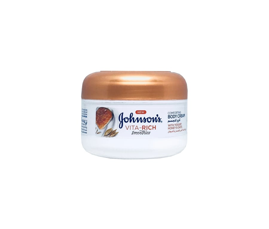 JOHNSON S Vita Rich Smoothies Comforting Body Cream With Yogurt