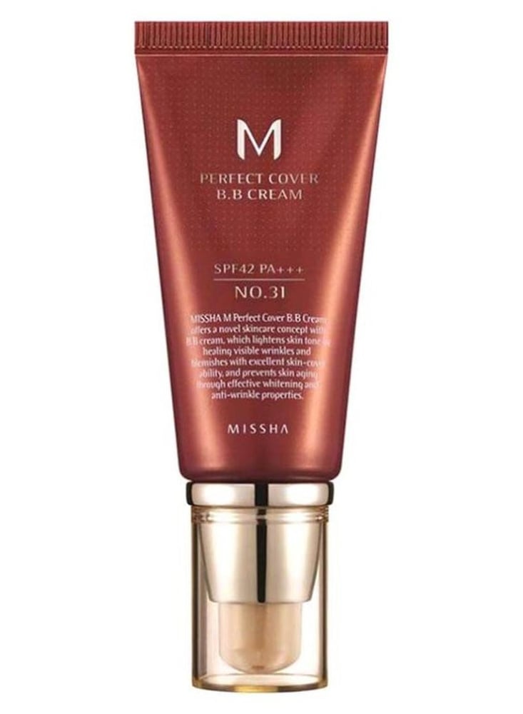 Missha M Perfect Cover BB Cream With SPF PA Golden Beige