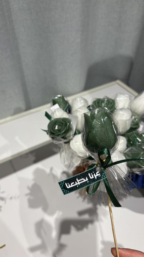 شمعة التوليب بالحبة