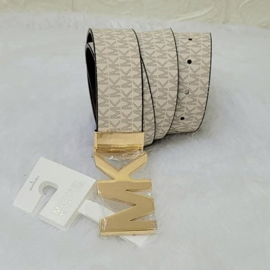 مايكل كورس Michael Kors Belt Reversible Size Large Fits 37 to 41 inches waistline