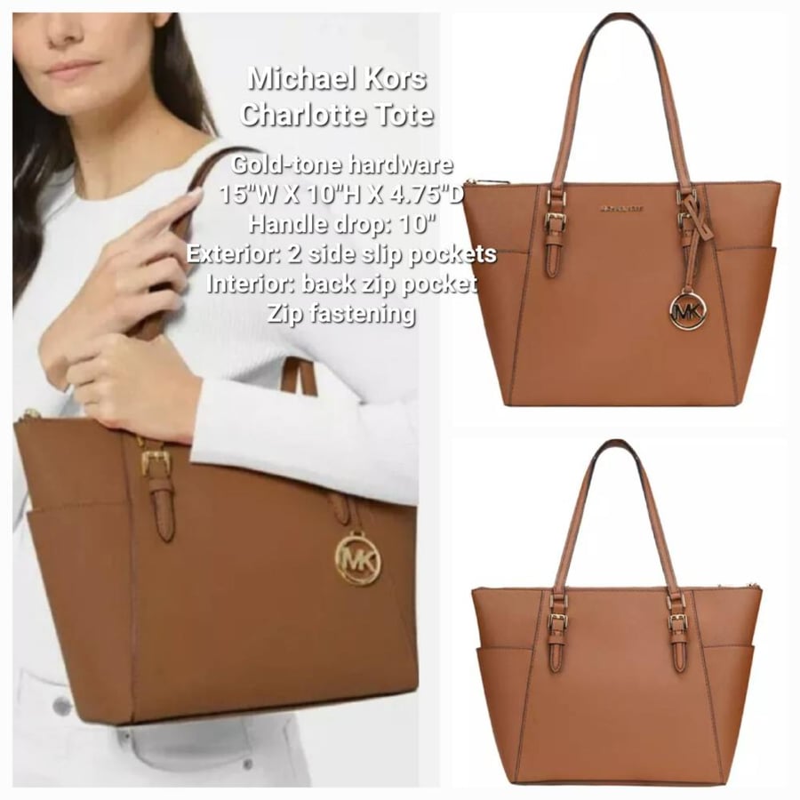 شنطة مايكل كورس Michael Kors Charlotte Tote