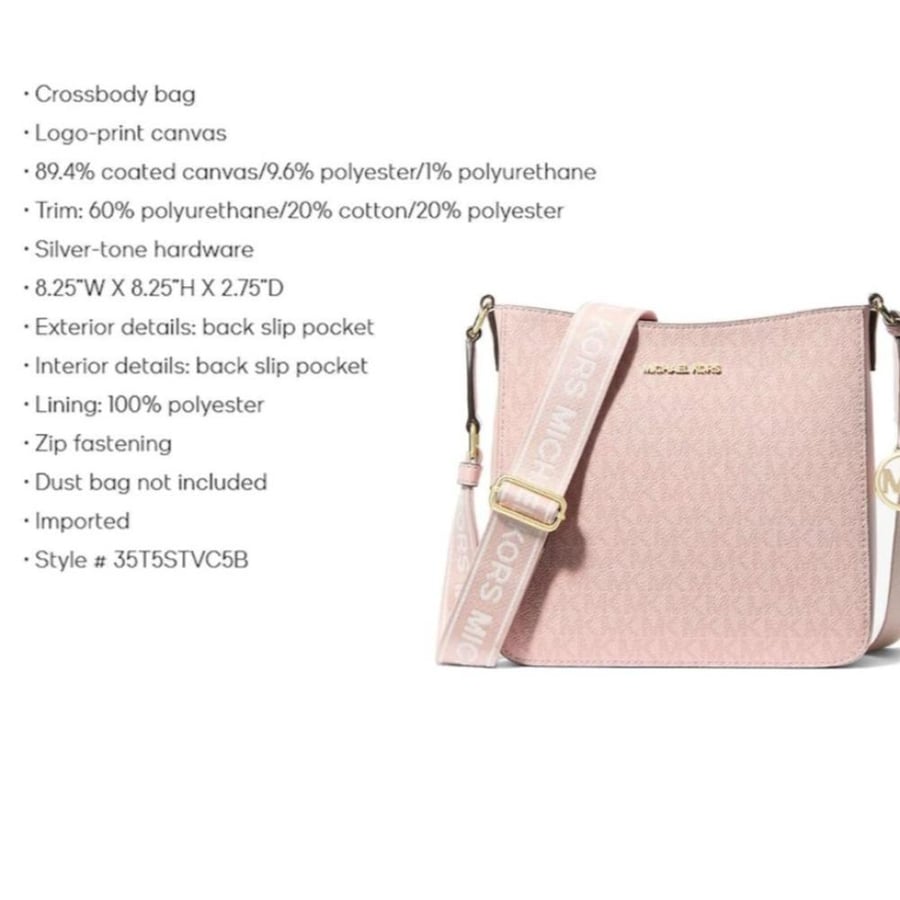 شنطة مايكل كورس Michael Kors Jet Set Travel Small Signature Messenger Bag