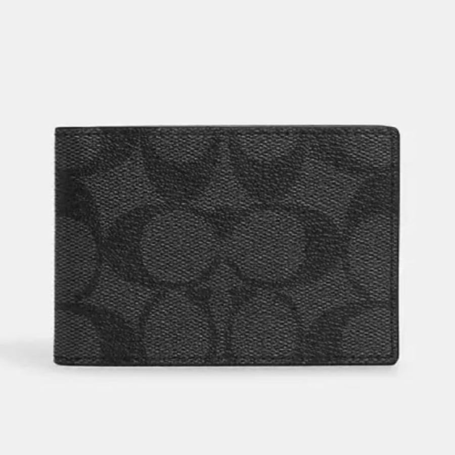 محفظة كوتش Coach Compact ID wallet/Card case
