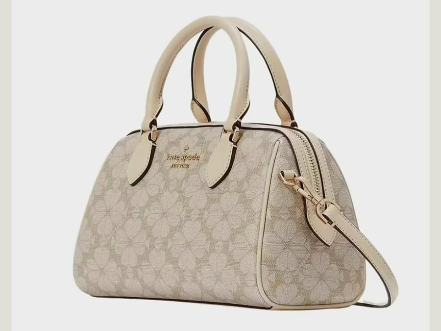 شنطة كيت سبيد Kate Spade Flower Duffle Small Satchel/Xbody