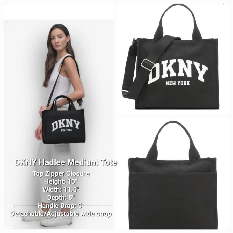 شنطة دكني DKNY Hadlee Medium Zip Tote