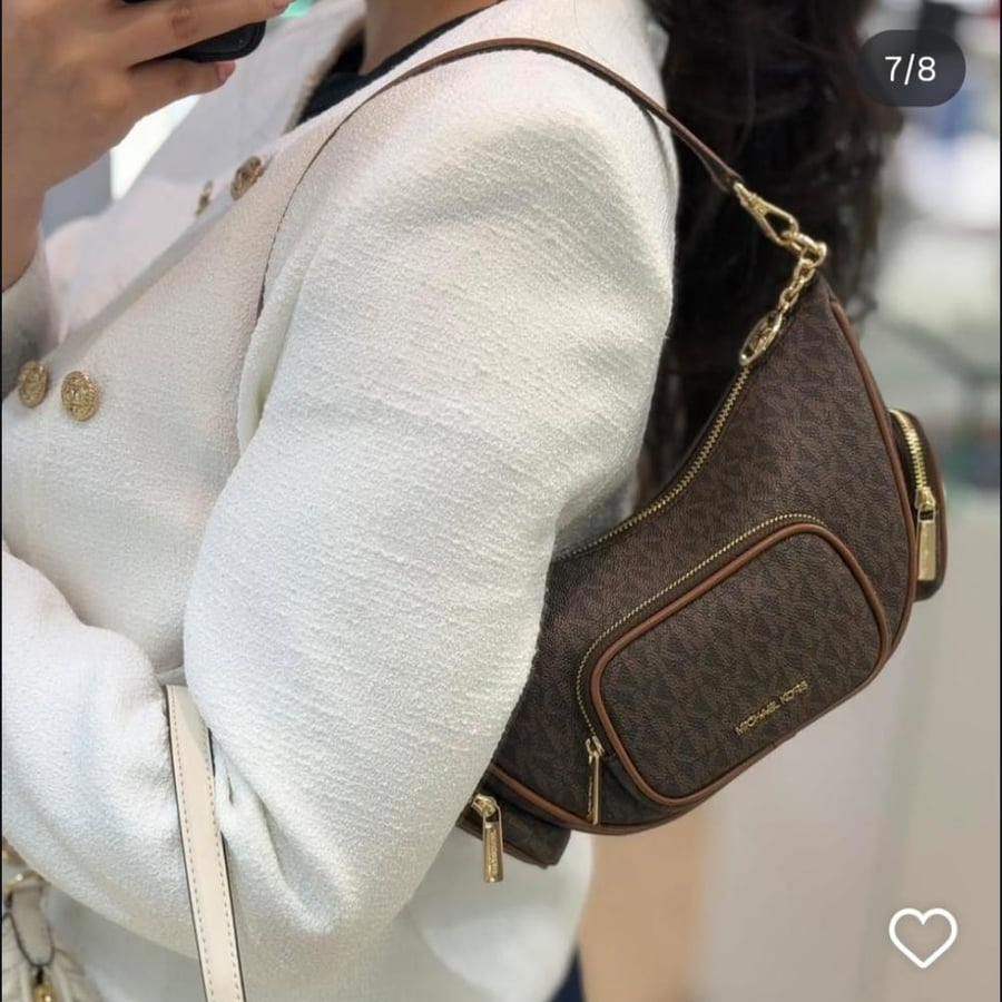 شنطة مايكل كورس Michael Kors Merritt Small Convertible Bag, with 2 straps