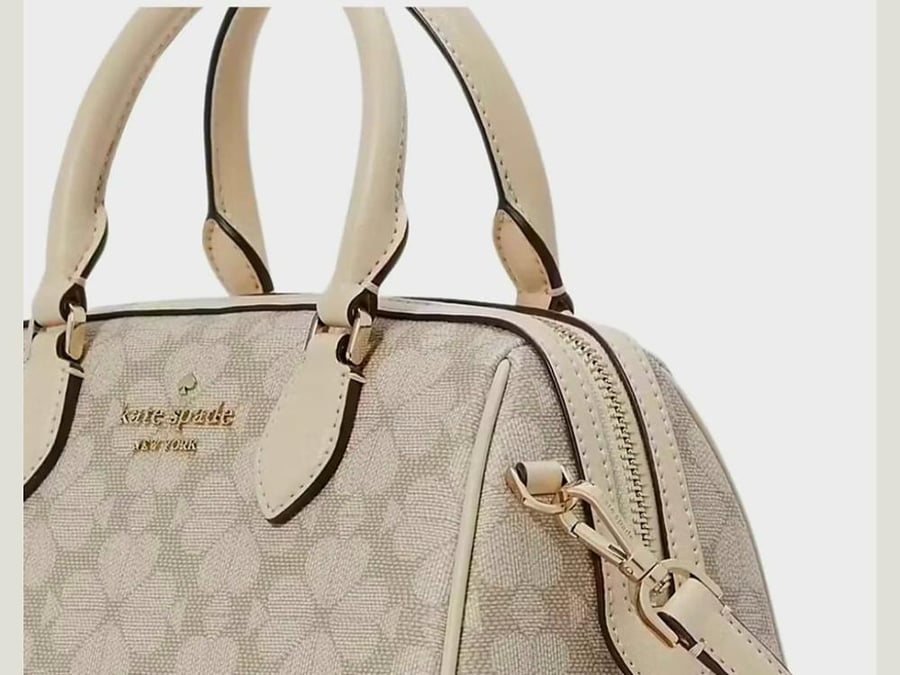 شنطة كيت سبيد Kate Spade Flower Duffle Small Satchel/Xbody
