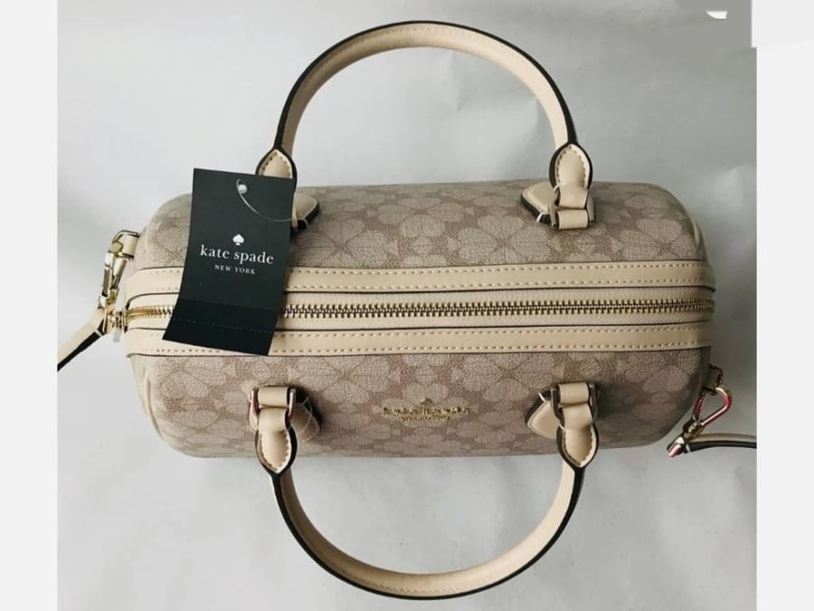 شنطة كيت سبيد Kate Spade Flower Duffle Small Satchel/Xbody