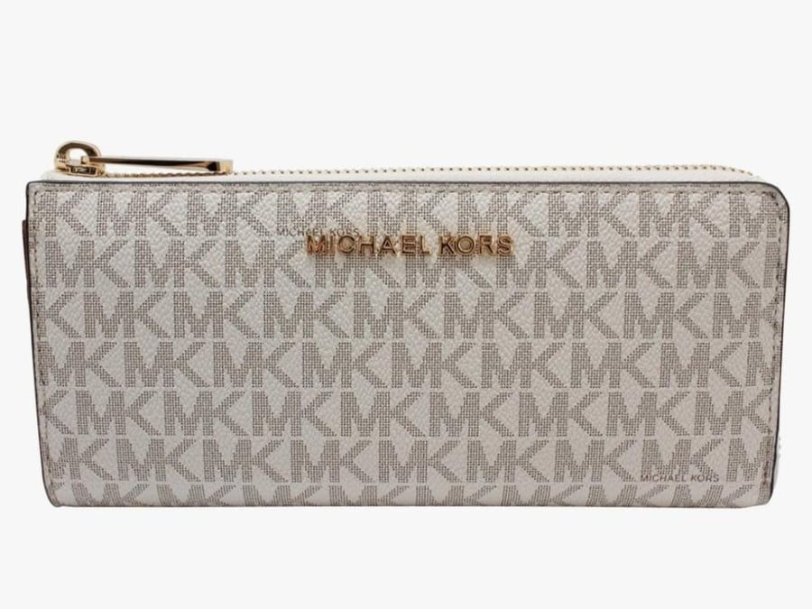 محفظة مايكل كورس Michael Kors Large Three Quarter Zip wallet