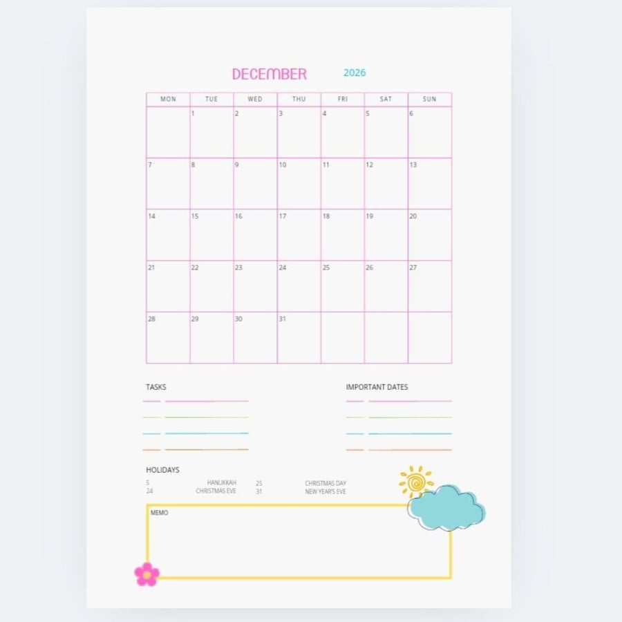 (3)funy Monthly Planner_2026