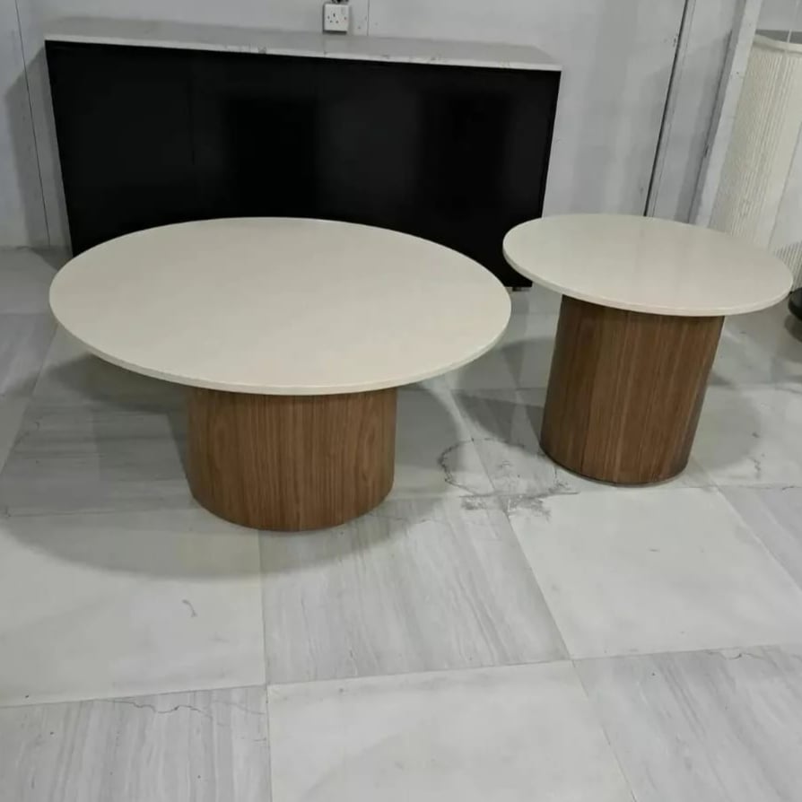 Center table with side tables