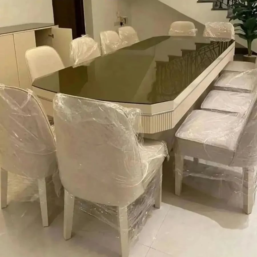 طاولة طعام كراسي بوفية