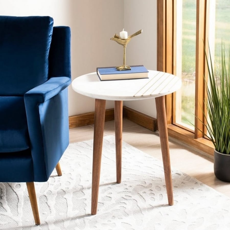 Side table 45×55 cm - White