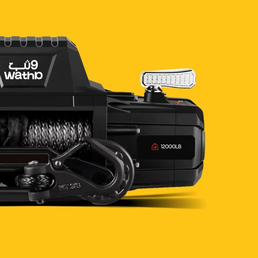 Wathb winch 12000LB WITH SYNTHETIC ROPE