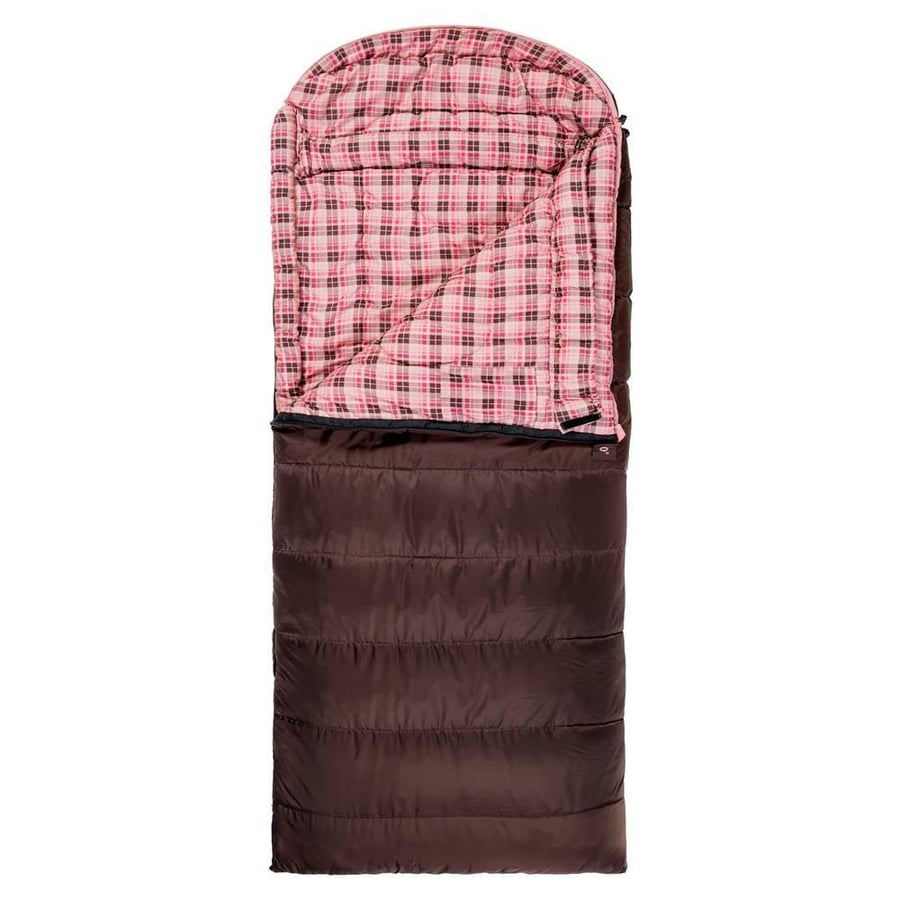 TETON Sports Celsius Regular -18°C/0°F Sleeping Bag (Brown / Right Hand Opening) - 178R
