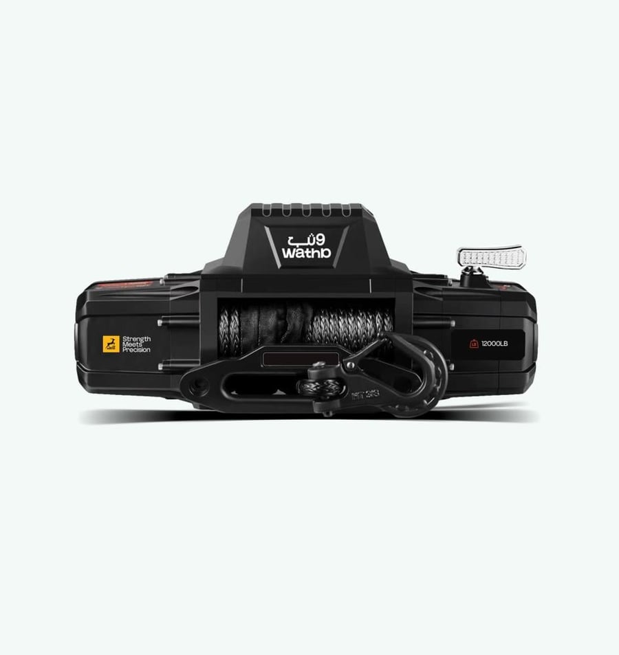 Wathb winch 12000LB WITH SYNTHETIC ROPE