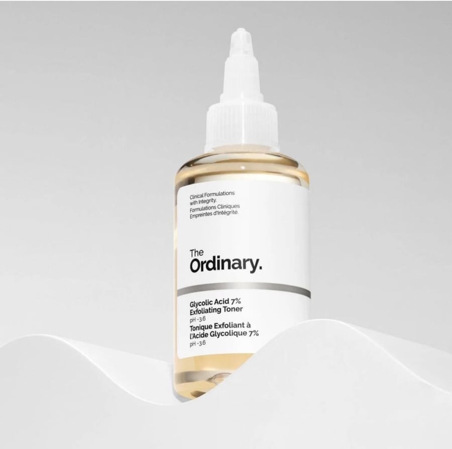 تونر جايكوليك اسيد ذا اوردنيري ١٠٠مل | the ordinary  glycolic acid 7% 100ml