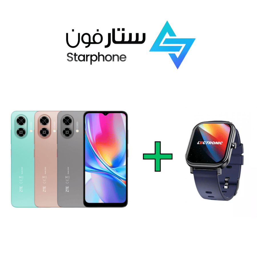بكج جوال بريف A35e 64GB + ساعة يد ليكترونيك