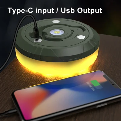 سلسلة اضاءة للتخييم قابلة للشحن من vertik