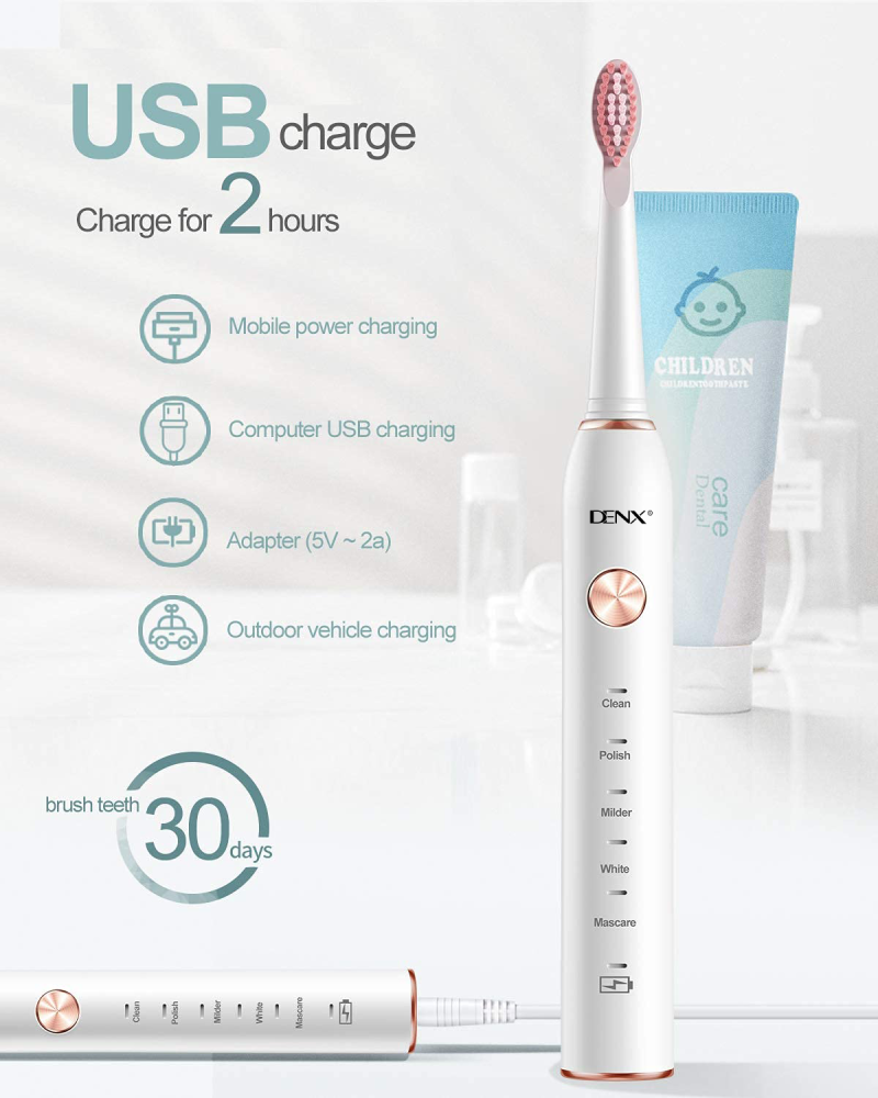 Electronic toothbrush from DENX