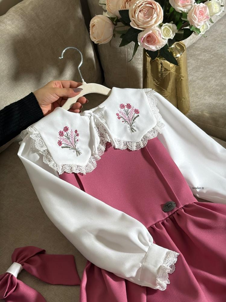 School uniform dress + shirt
