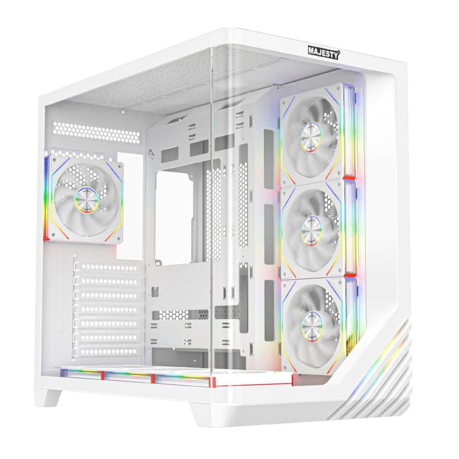 RTX 5070 - RYZEN 5 7500F فل وايت