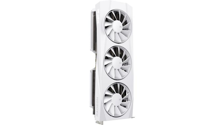 XFX Quicksilver RX 9070 XT Gaming Edition 16GB GPU - White