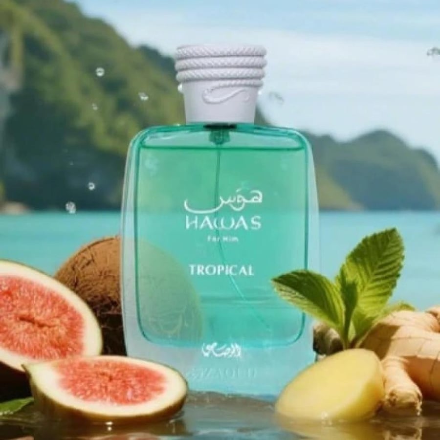 عطر رصاصي هوس تروبيكال او دو برفيوم 100 مل