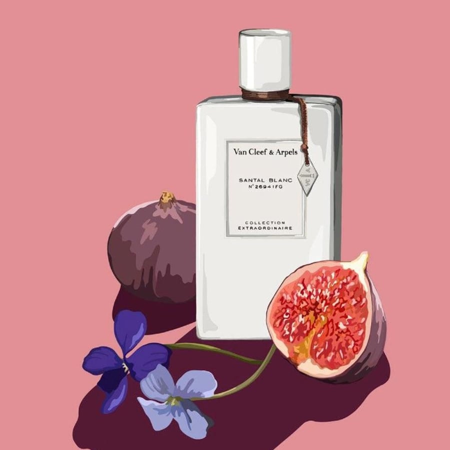 عطر سانتال بلانك من فان كليف او دو بارفيوم 75 مل