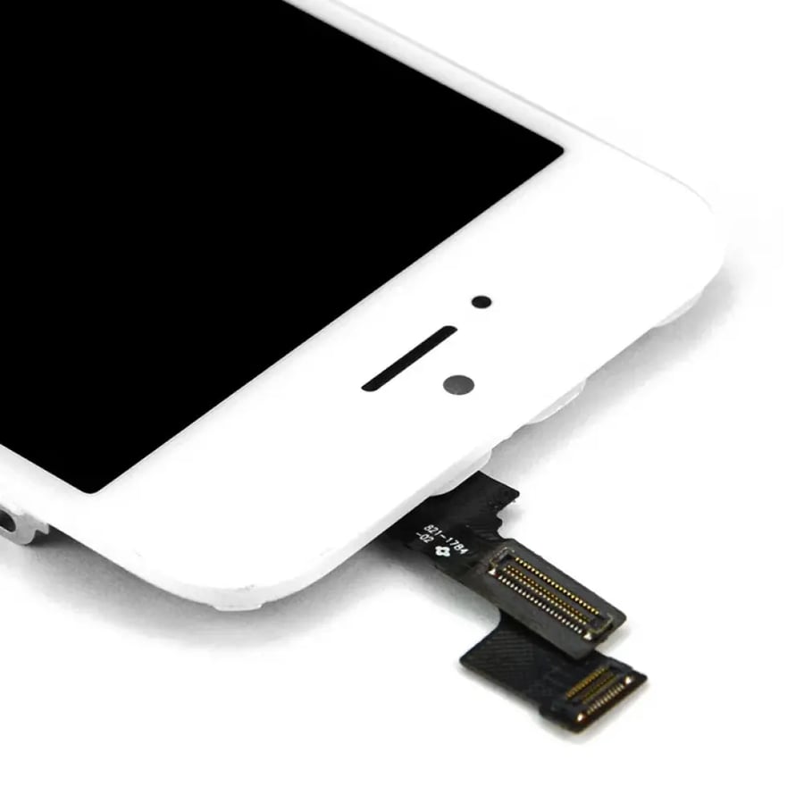 شاشة آيفون 5S (إطار أبيض) - شاشة LCD بديلة مع اللمس