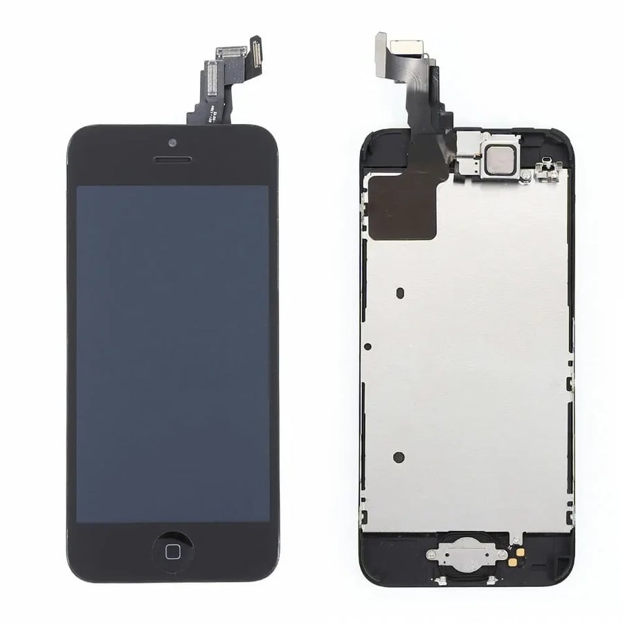 شاشة آيفون 5S (إطار أسود) - شاشة LCD بديلة مع اللمس