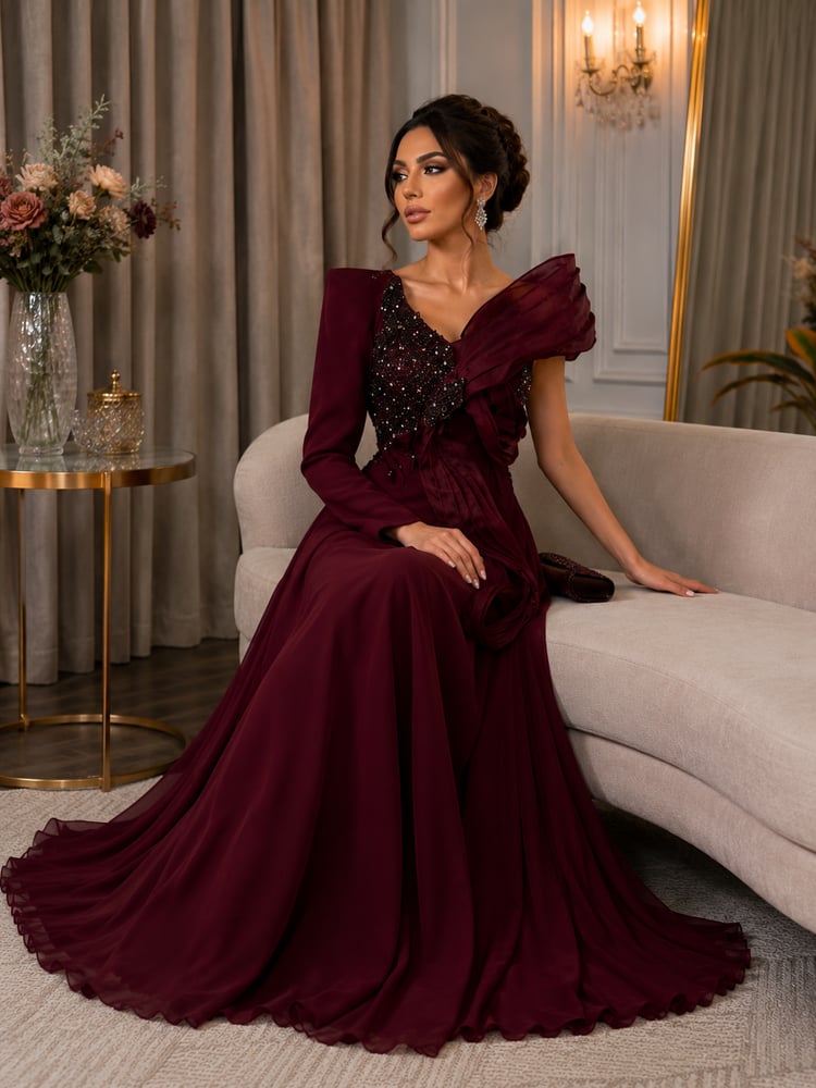 فستان سهرة
