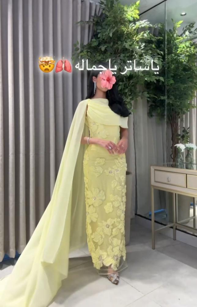 فستان سهره مورد راقي اصفر