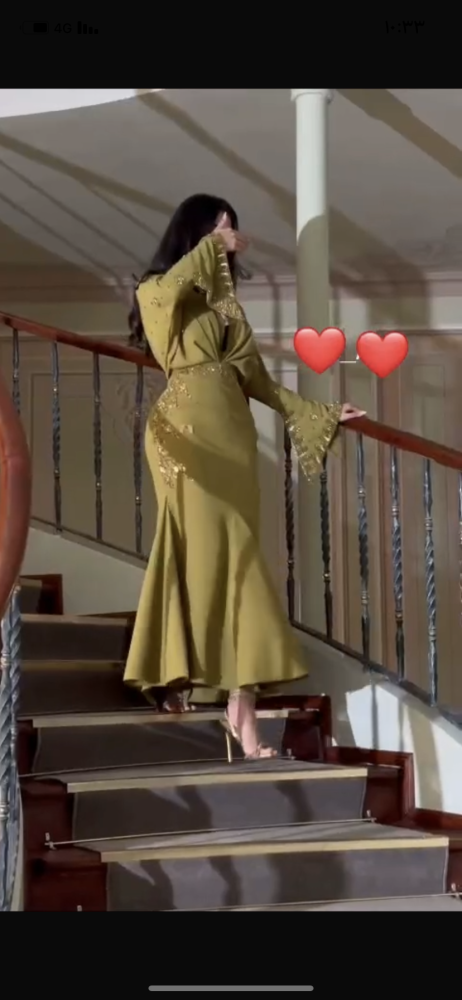 فستان سهره الخامه تفته كريب