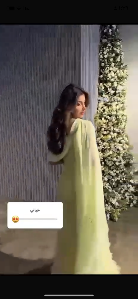 فستان جورجيت شيفون
