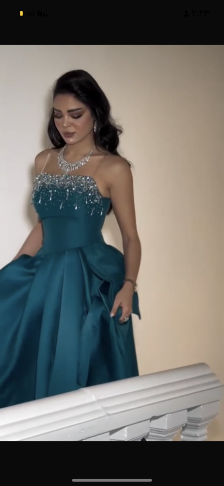 فستان سهره خامه تفته وتطريز يدوي