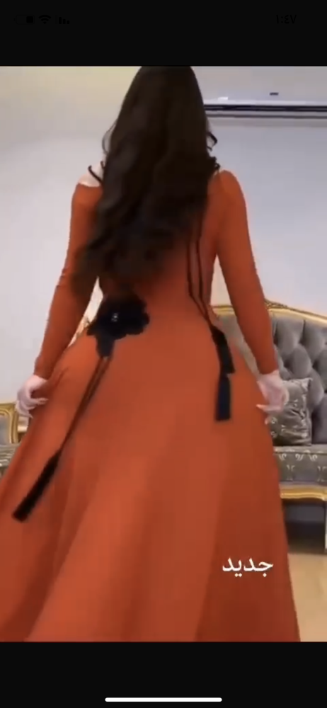 فستان كريب استرتش
