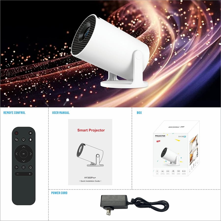 بروجكتر توبليو ميني الذكي – Hy300 Pro+