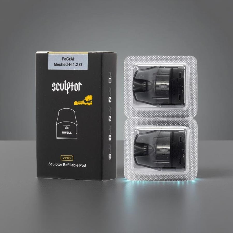 uwell sculptor pods 1.2ohm 1.6ml 2pcs