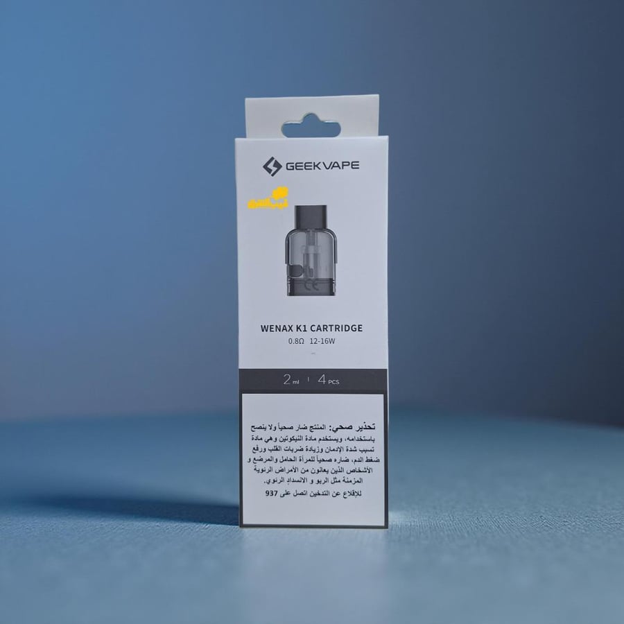 geekvape wenax k1 pods 0.8 1.2 ohm 2ml 4pcs each