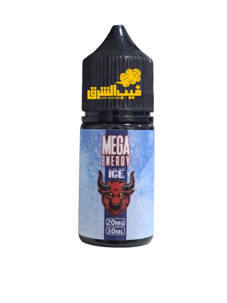 grand mega energy ice 30ml salt nic vape sharq