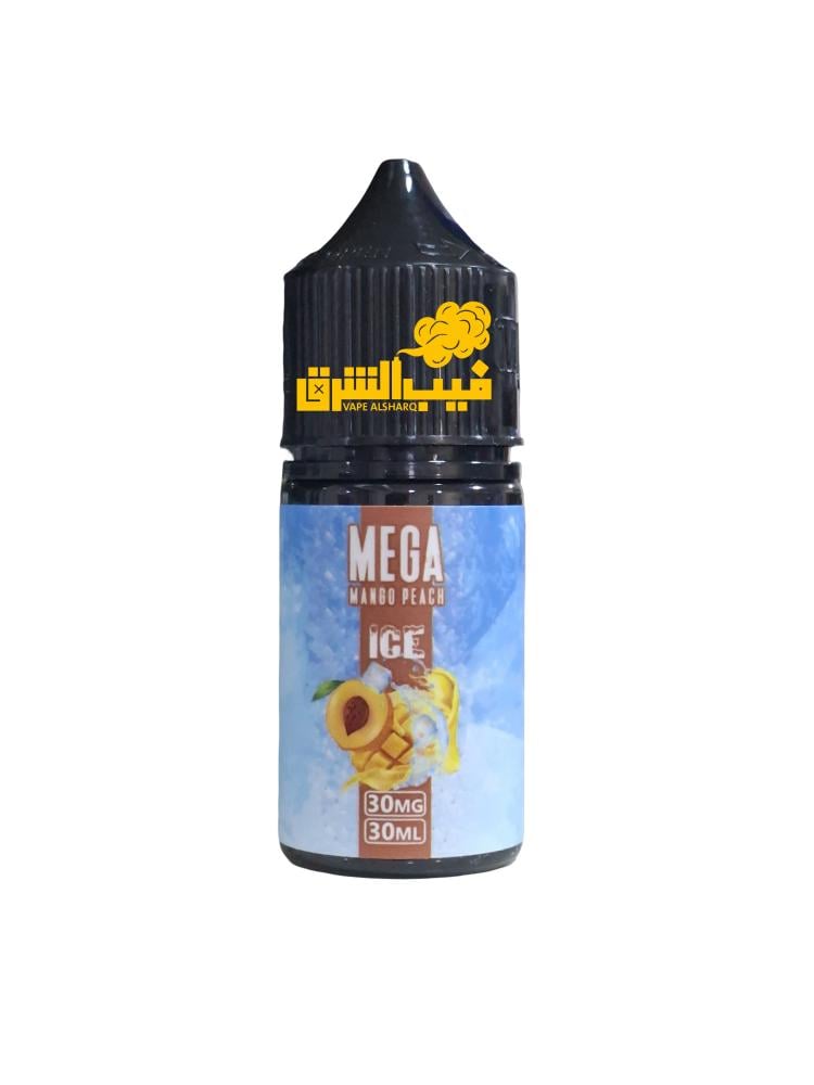 grand mega mango peach ice 30ml salt nic vape sharq