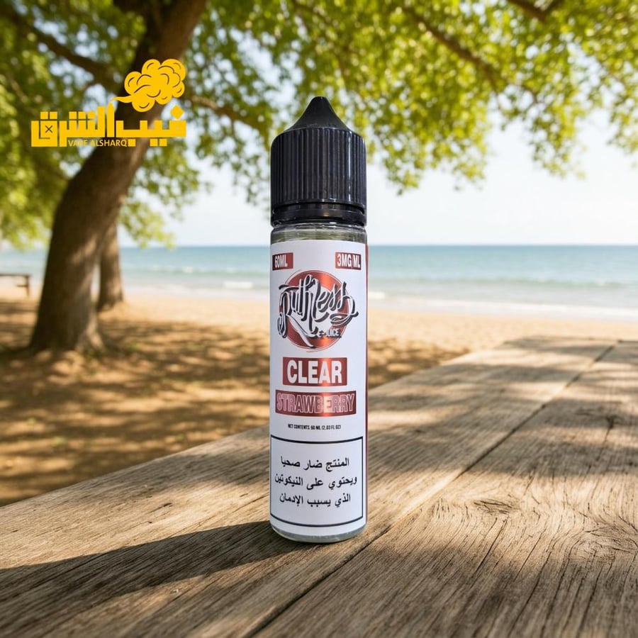 ruthless-clear-strawberry-60ml-freebase