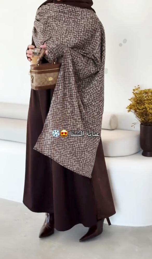 عبايه شتويه مميزه