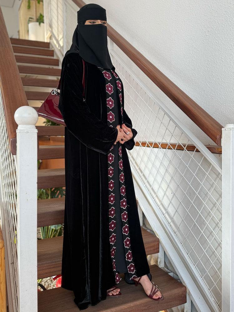 عباية _ شتويه بتصميم انيق وراقي