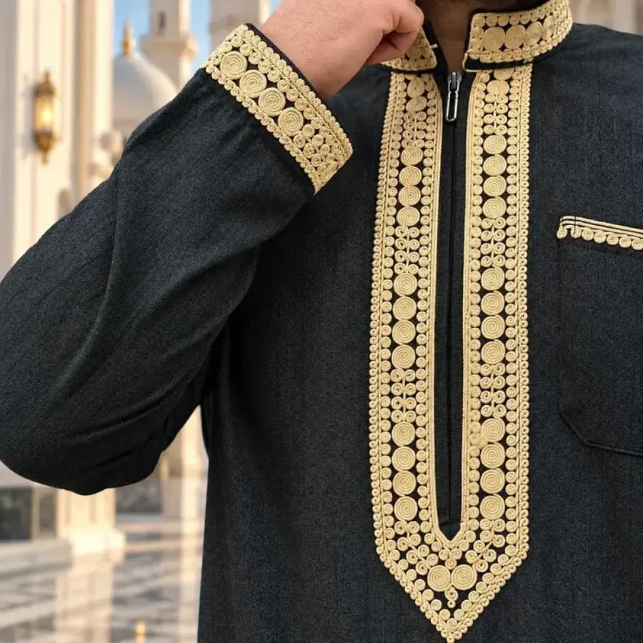 ثوب مغربي شتوي صوف