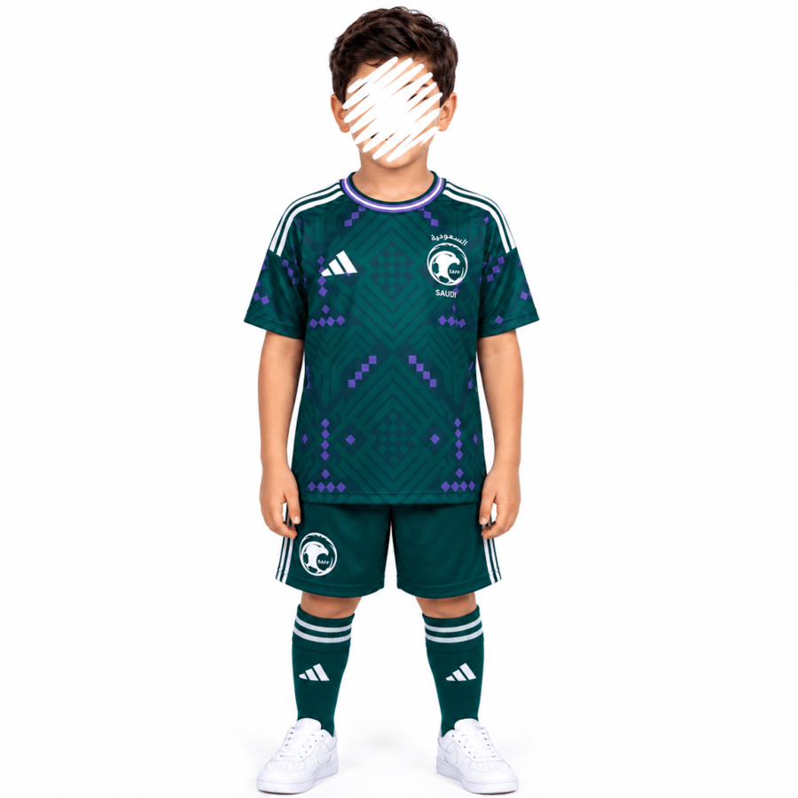 طقم المنتخب السعودي أطفال 2026