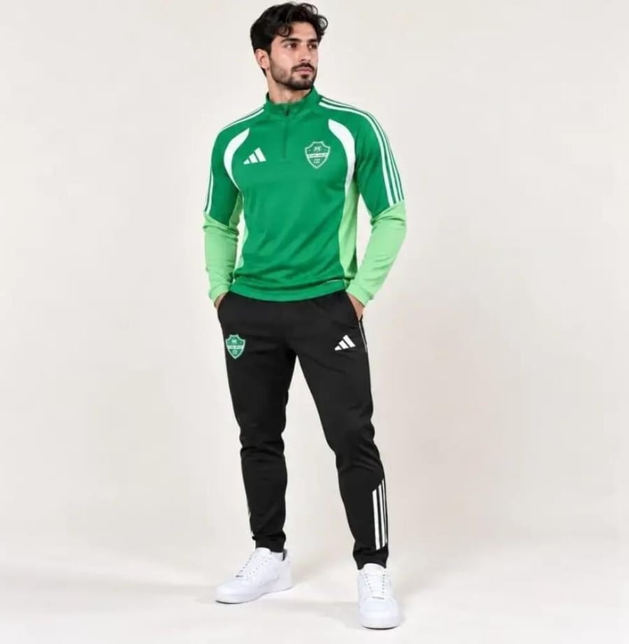 طقم نادي الاهلي سويتر وبنطلون تدريب